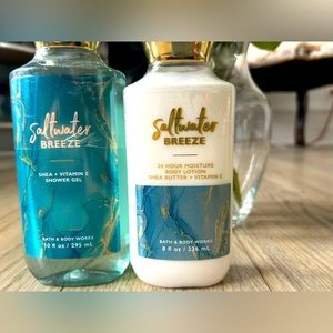 Bath & Body Works - Saltwater Breeze Shower Gel & Lotion
